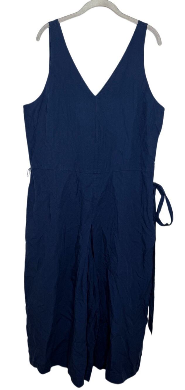 GAP Navy Blue V-Neck Jumpsuit